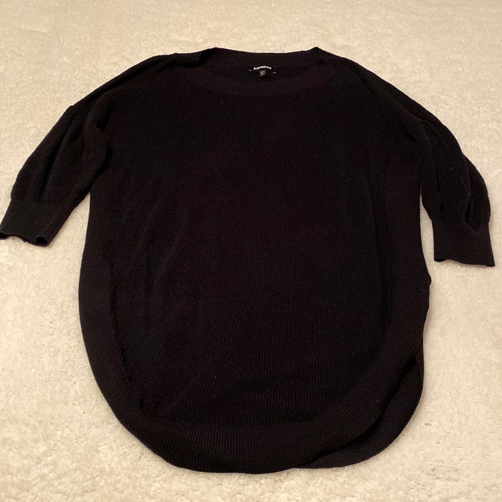 Express tunic sweater